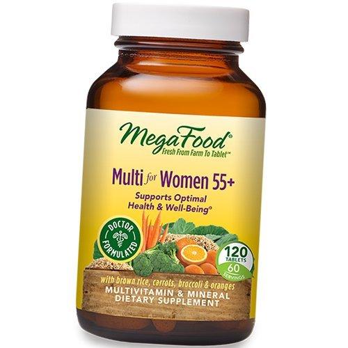 

Vitamins for women 50+, Multi for Women 55 plus, Mega Food (36343007) 120tab