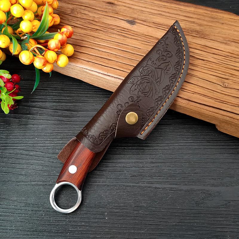 Edelstahl-Küchen-Ausbeinmesser im Freien Grill-Obst-Angelmesser-Chef-Werkzeuge