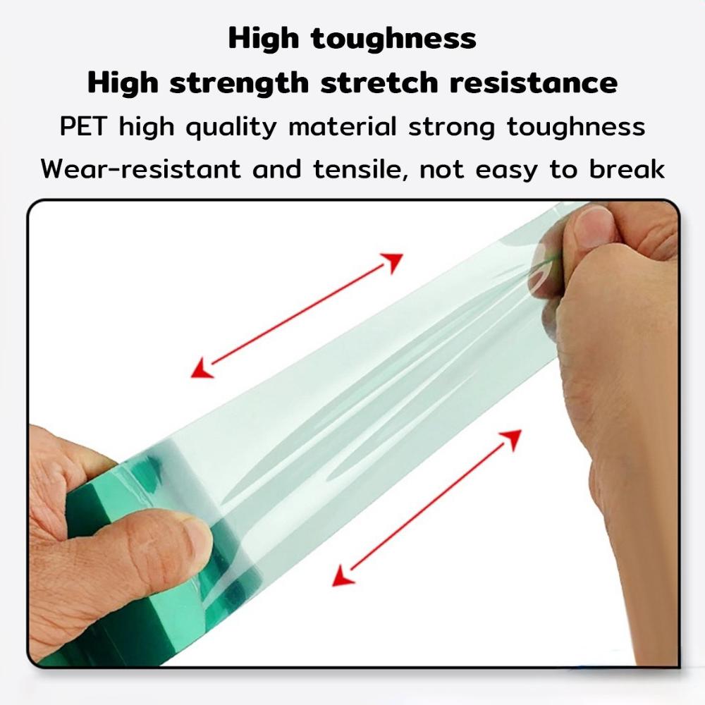 33M/Roll Green PET Film Tape High Temperature Heat Resistant PCB Solder SMT Plating Shield Insulation Protection