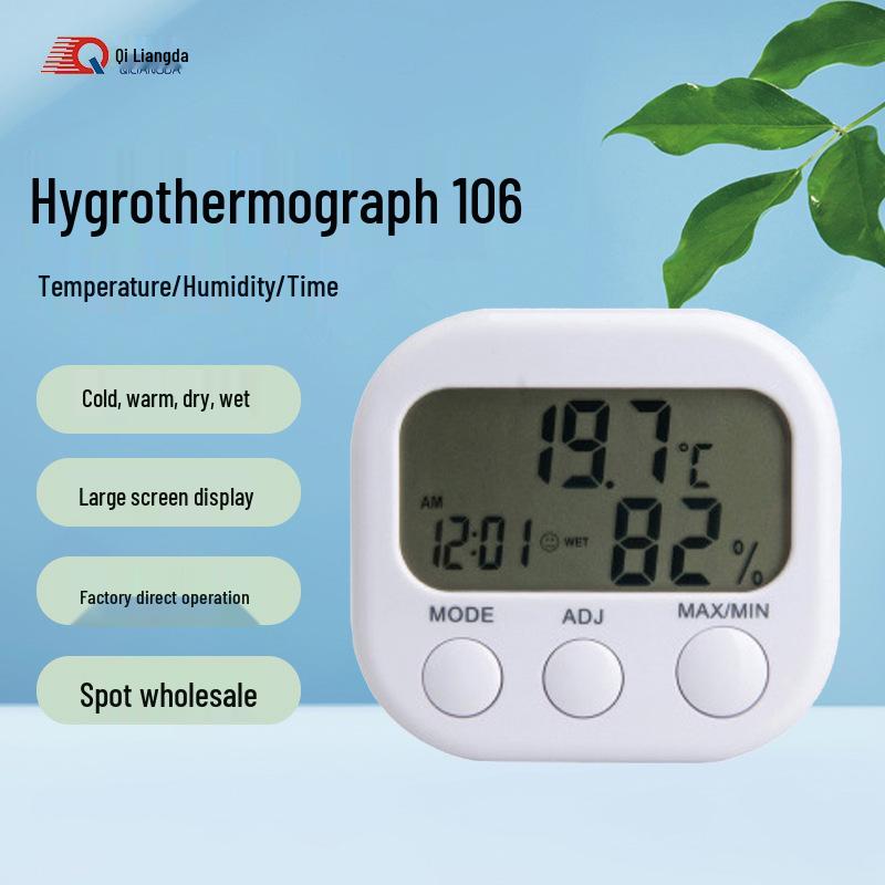 

Цифровой бытовой термометр - Компактный электронный счетчик температуры и подарочное украшение