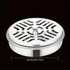1PC Incense Holder, Mosquito Coil Tray Holder for Household with Lid, Outdoor Mosquito Coil Box, for Living Room and Bedroom