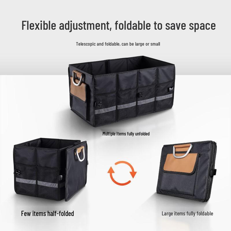 

Многофункциональный складной органайзер для хранения в багажнике автомобиля 35x35x30 cm