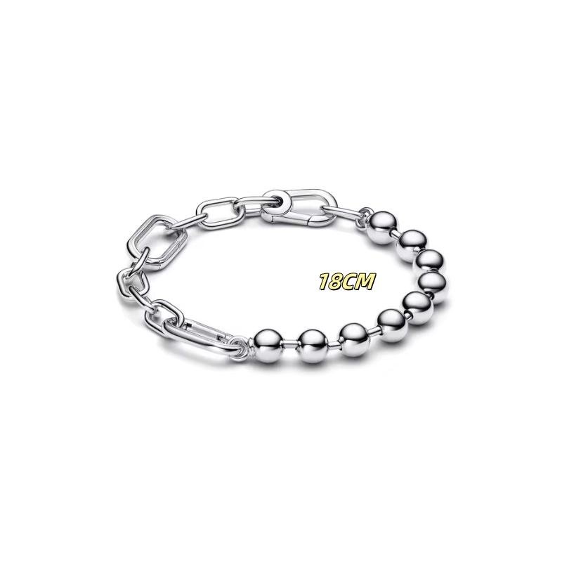 The New 925 Silver Pearl Charm Fits Pendant In Original Accessory Women's Jewelry Bracelet Collection