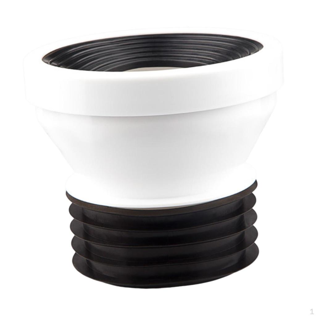 Offset Toilet Flange Hose Connector Easy Installation Versatile Connection Parts for