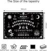 Halloween Gotisk Grunge Rumsdekor,Dödskalletapet för Sovrum,Goth Heksig Mörk Estetik Heminredning,Litet Skelett Vintage Svart