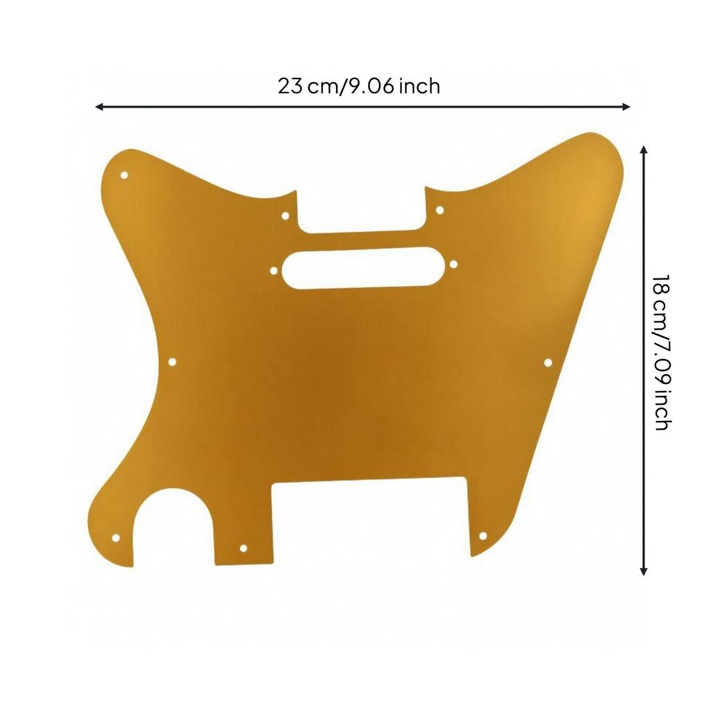 Guitar Pickguard Brushed Scratchplate Long-Lasting for Guitarists, Luthier