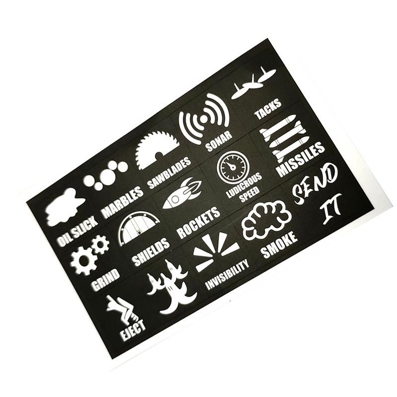 15 шт./Набор Креативные наклейки на кнопки переключателей автомобиля Наклейки-наклейки с этикетками для консоли приборной панели Самоклеящиеся украшения для автомобиля, грузовика