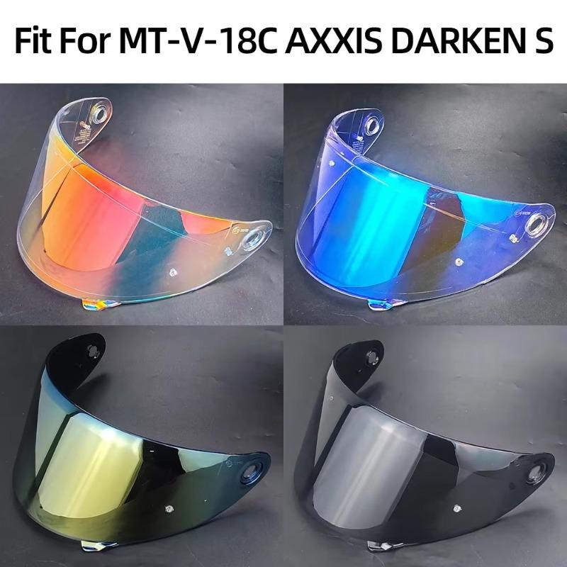MT-V-18C Visor for AXXIS DARKEN S Helmet Lens Original AXXIS Lens Helmet Accessories