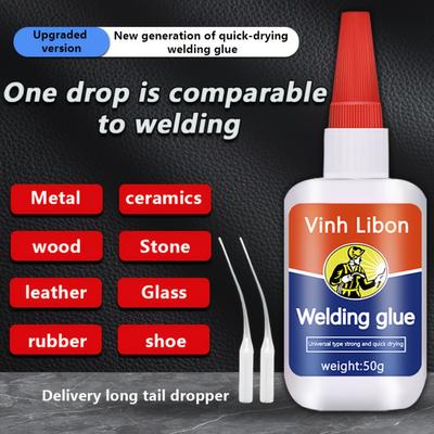 Electric Welding Glue Shoes Made of Plastic, Ceramic, Wood, Metal, and Multi-functional Strong Welding Adhesive for Electric Welding Bonding.