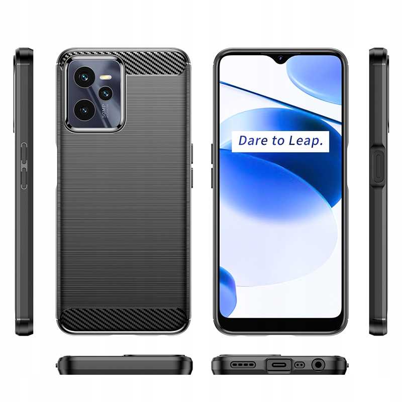 Sc Carbon Realme C35/Narzo 50A Prime Czarny