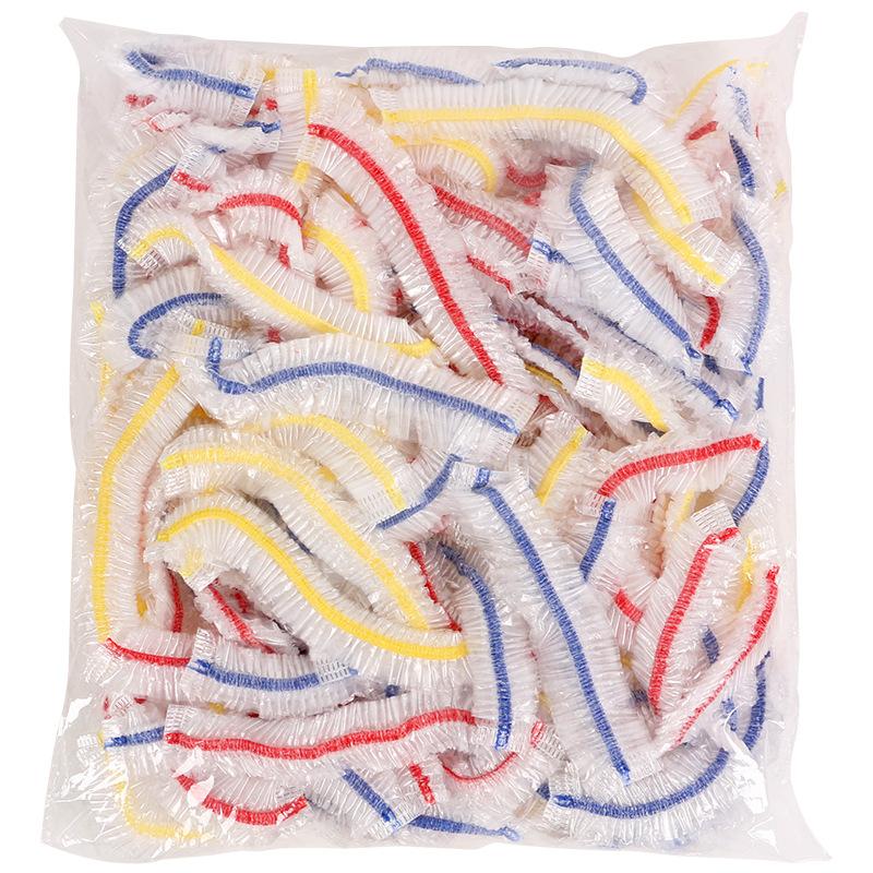 100pcs Food Grade Non Tear Cling Film Cover, Transparent Elastic Disposable Bowl Cover, Cling Bag, Household Kitchen Bowl And Plate Cover