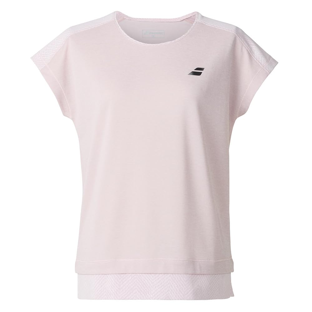 Babolat Tennis Wear VS Short Sleeve Shirt French Sleeve Top BWP5571 2025FW Women s розовый