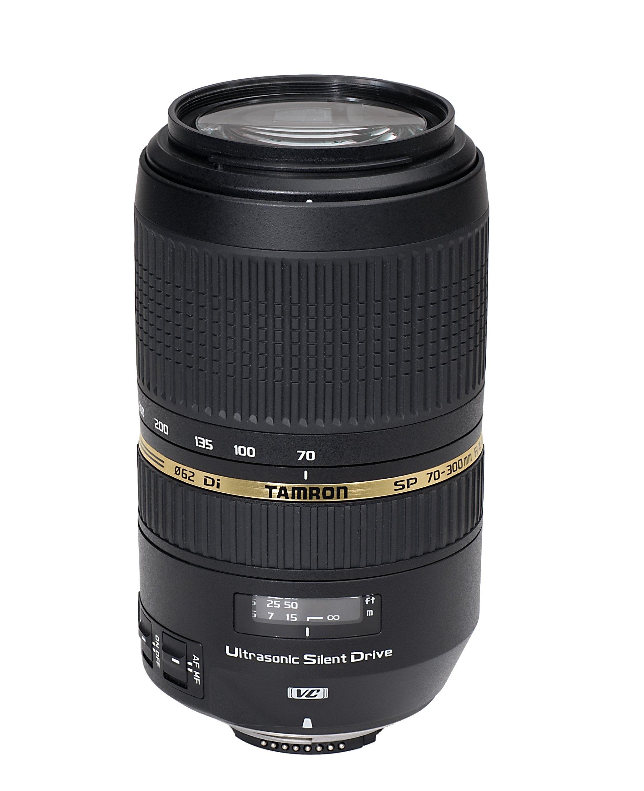 

Tamron SP 70-300mm F/4-5.6 Di VC USD for Nikon - International Version (No Warranty)