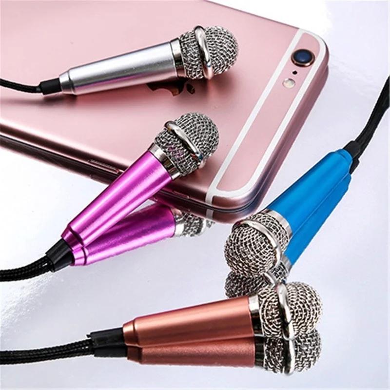 Portable Mini 3.5mm Stereo Studio Voice Microphone Audio Microphone Cell Phone/Smartphone Accessories