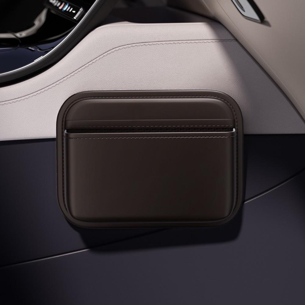 Waterproof Side Pocket Organizer PU Leather Car Seat Organizer Car Storage Bag Car Accessories