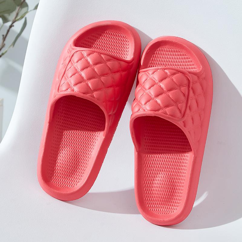 Slippers Women's Home Couple Hotel Bathroom Non-slip Thick Bottom Massage Indoor Summer Cool Slippers Men