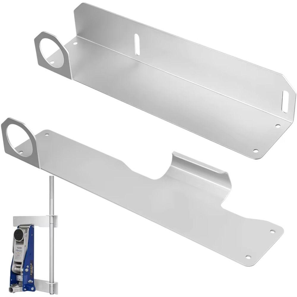 2pcs Metal Brackets Wall Storage Rack Space Saving Garage Tool Organizer Tool Accessories