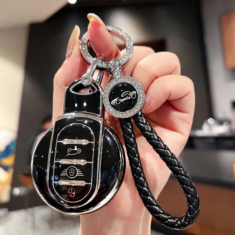 Applicable BMW mini key case countryman cooper key case f54f55f56F60 shell ring female