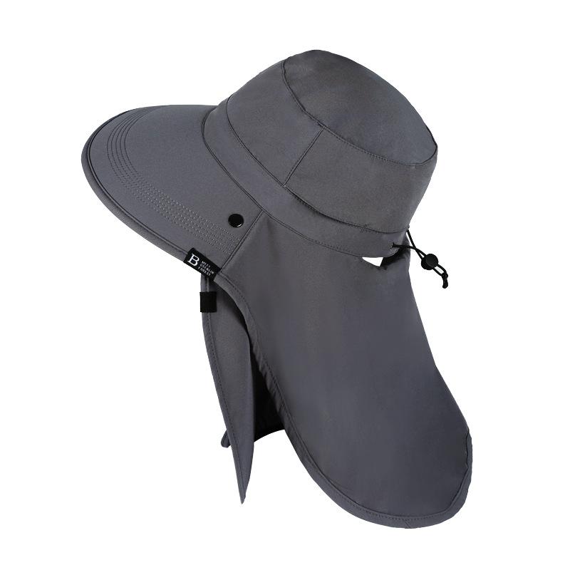 Bucket Hat Sun Hat Man Quick Drying Breathable Mask Face Sunscreen Outdoor Camping Hiking Spring Summer Hats For Men Foldable