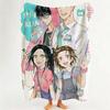 Anime M Medalist Throw Flannel Throw Blanket Suitable for Sofa Living Room Bedroom