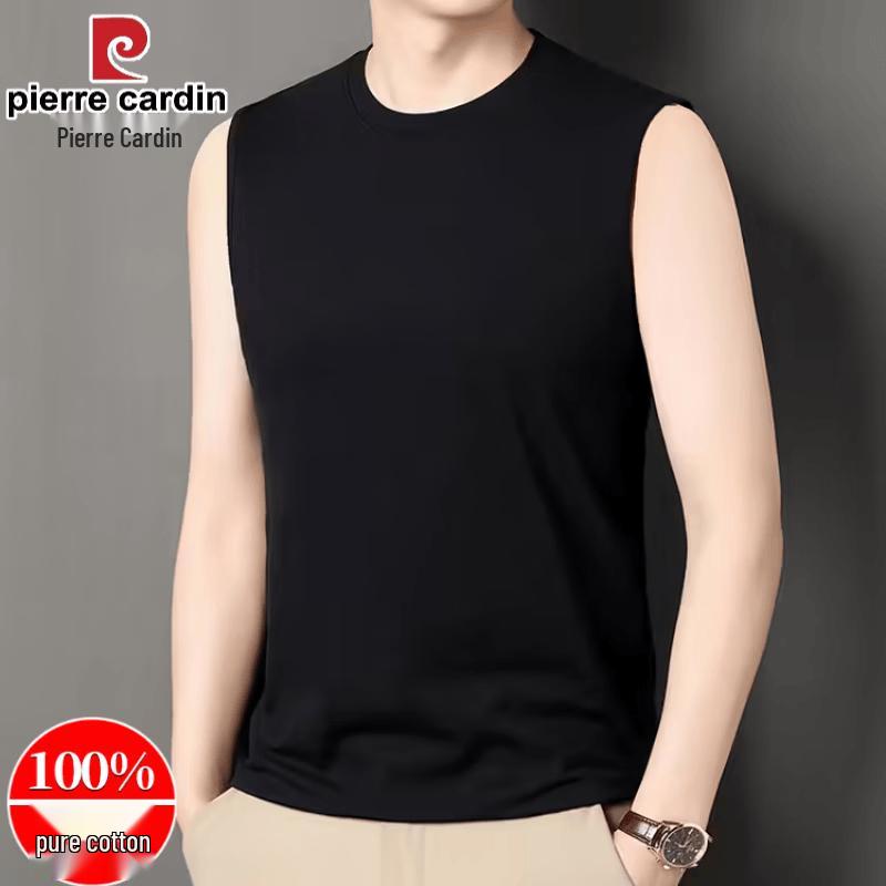 Pierre Cardin Men's 100% Cotton Tank Top