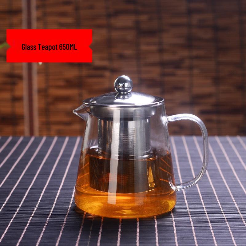 Lygil Heat-Resistant High Borosilicate Glass Teapot