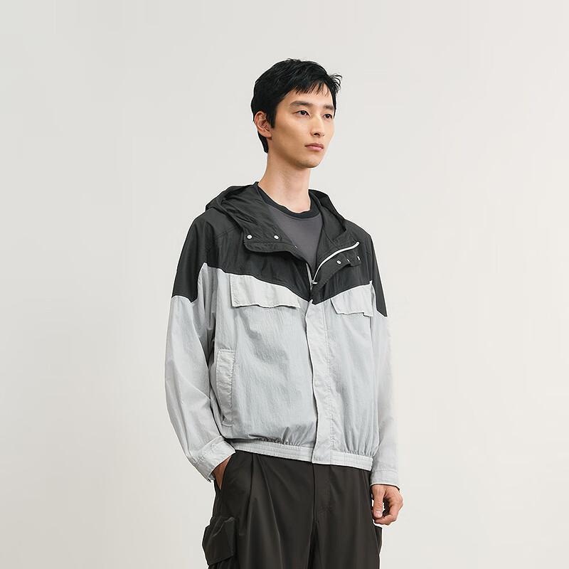 Men's Loose Fit Hooded Jacket