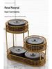 Luxury Multi-Layer Fruit and Snack Display Basket for Living Room Coffee Table