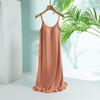 Women's Summer Dress Loose Beach Vacation Casual Deep V Neck Vest Dress Elegant Shirt Dress