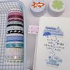Retro 4 Rolls Washi Tape Set Multi-Pattern Crafts Making DIY Journals Tape Adhesive Decorative Tape Deco Art Supplies
