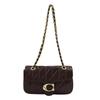 Korean-Style Women's Trendy Single Shoulder Bag - Fashionable, Versatile, Diamond Lattice Chain, Small Fragrance Style for Commuting