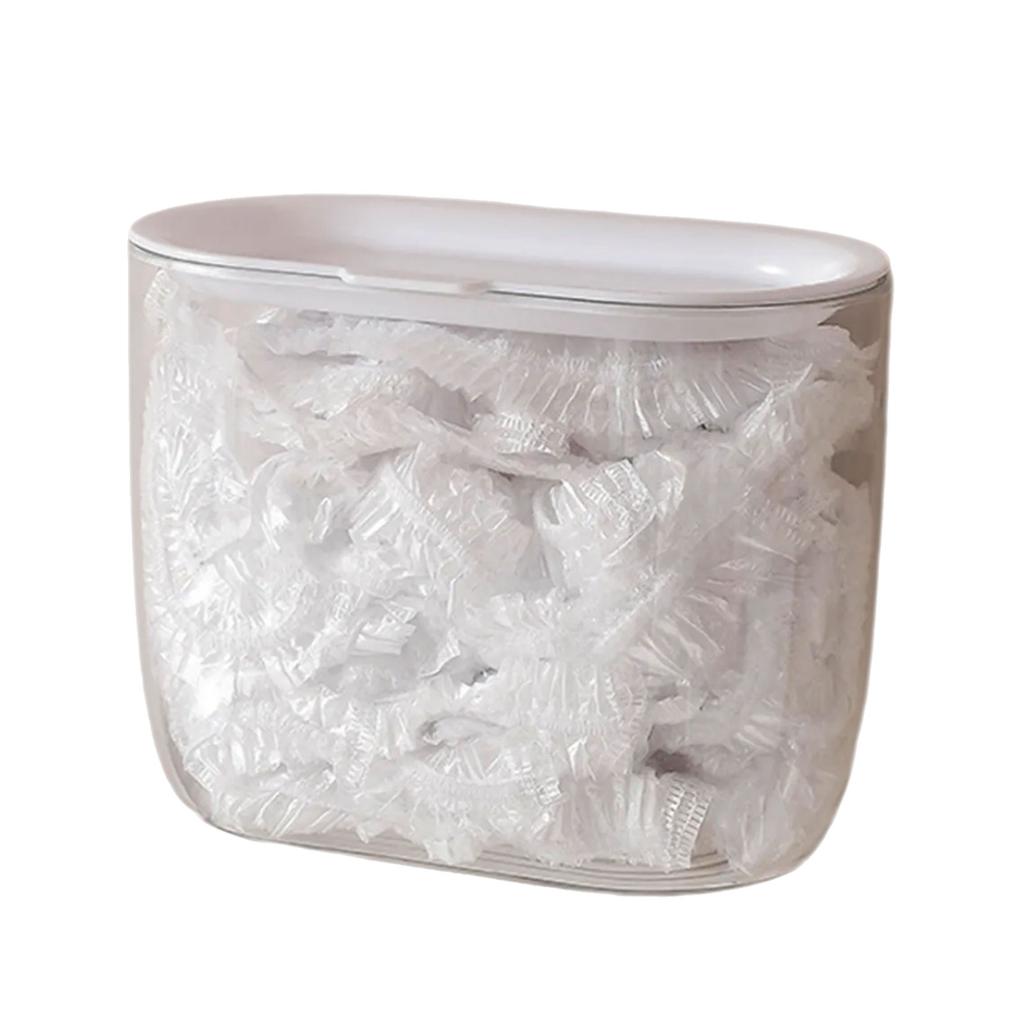 Wall Mounted Disposable Food Cover Storage Box Kitchen Plastic Wrap Organizers Fresh Keeping Bag Storage Container