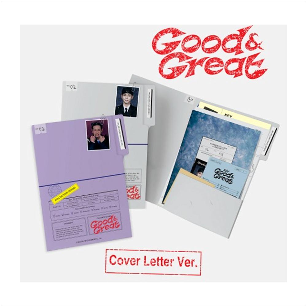 KLAWISZ(SHINEE) Dobry i świetny list motywacyjny(Papier) wer.