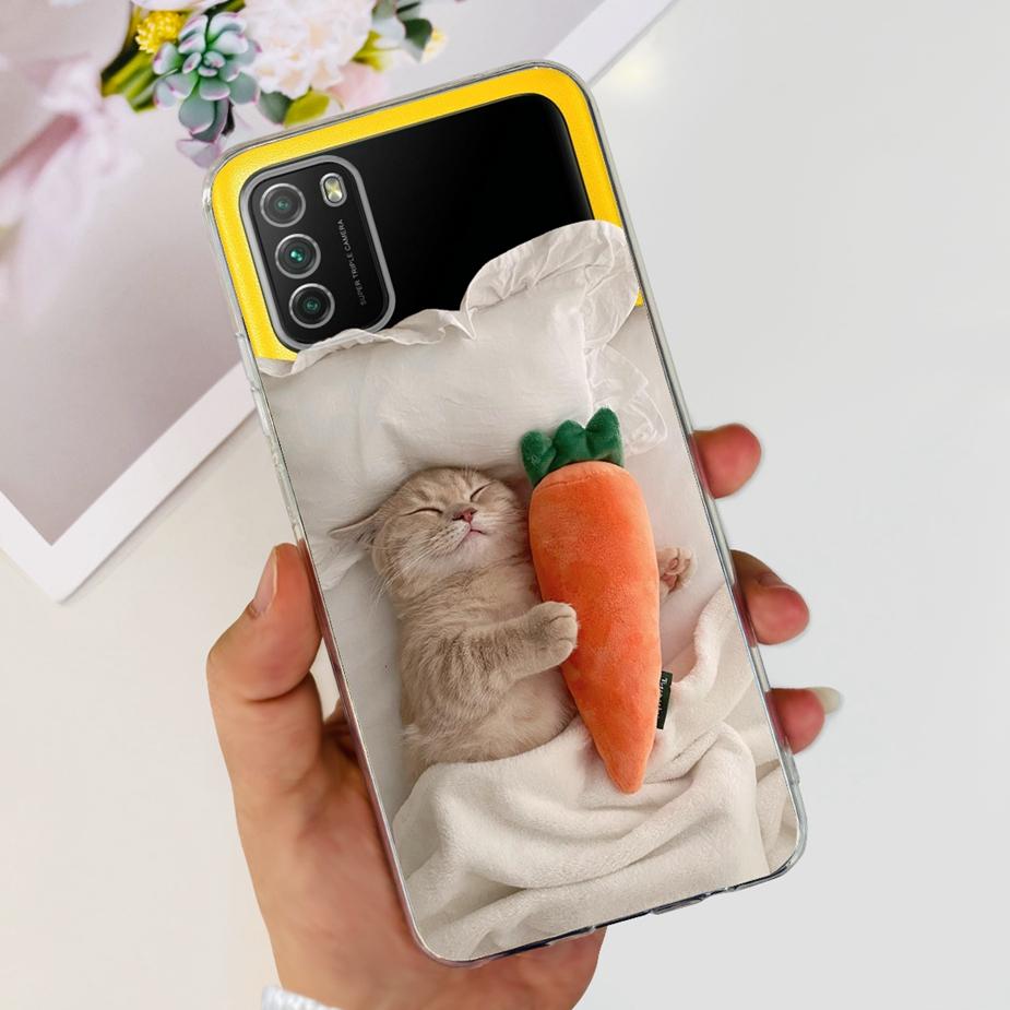 For Xiaomi Poco M3 Case PocoM3 Pro New Fashion Painted Cover Soft Silicone Phone Case For Xiaomi Poco M3 Pro PocoM3 Fundas Coque