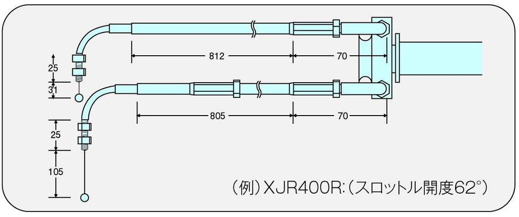 POSH FAITH Motorcycle Supplies Sleeve Slim Line High Throttle Kit Titanium XJR1200 XJR1300 FZ400 XJR400/R/S 060567-T1
