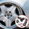 Car Wheel Center Hub Caps 4PCS 75MM For Mercedes Benz AMG W203 W206 W220 W205 W211 W212 GLA GLC CLA A Emblem Tire Rim Covers CK1