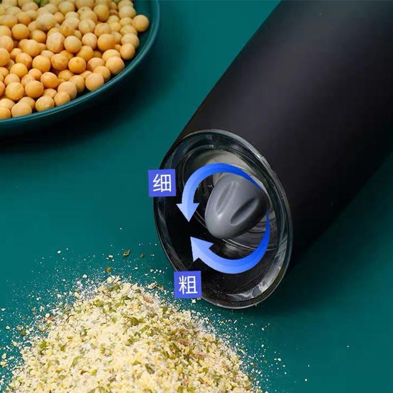 Electric Salt and Pepper Grinder,Automatic Gravity Spice Mill,Cumin Grinder,Pulverizer Kitchen Gadgets for Cooking Seasoning