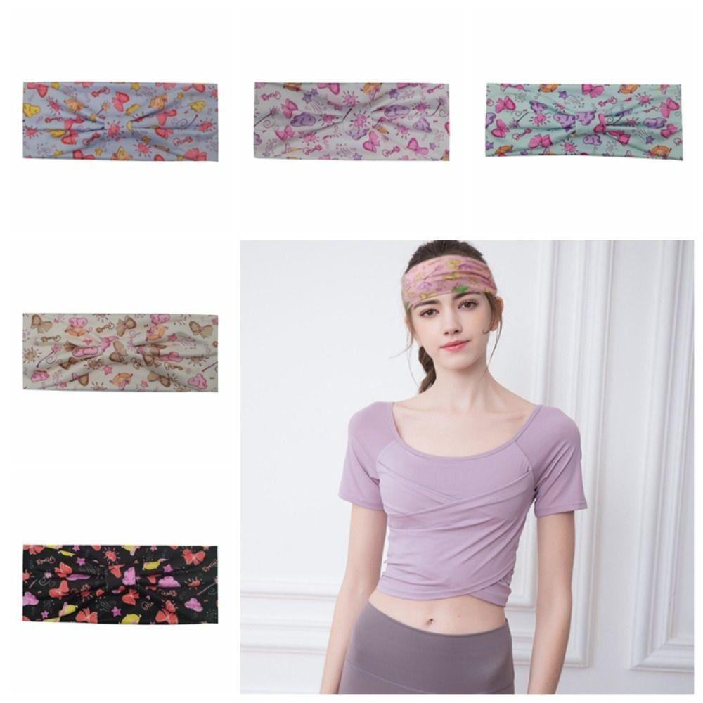 Headscarf Fitness Sweat Absorption Yoga Hair Band Fitness Headband Sweat Headband Sport Headband