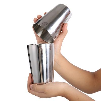 Wine Cocktail Shaker Set Stainless Steel Mixing Making Drinking Container Barware 600/450ML 800/600ML Optional