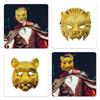 Masquerade Mask Golden Leopard/Lion Mask Cosplay Mask Party Mask Animal Mask for Halloween Carnivals Fancy Dress Party