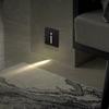 Motion Sensor LED Stair Footlight Recessed LED Step Light Lighting Fixture Wall Lamp  Staircase