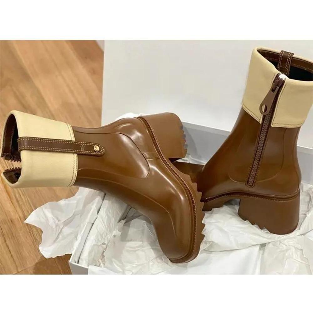 

Женские ботинки Новые женские повседневные ботинки-носки из эластичной ткани Модные женские туфли на шнуровке Платформенные ботинки Готические женские 34