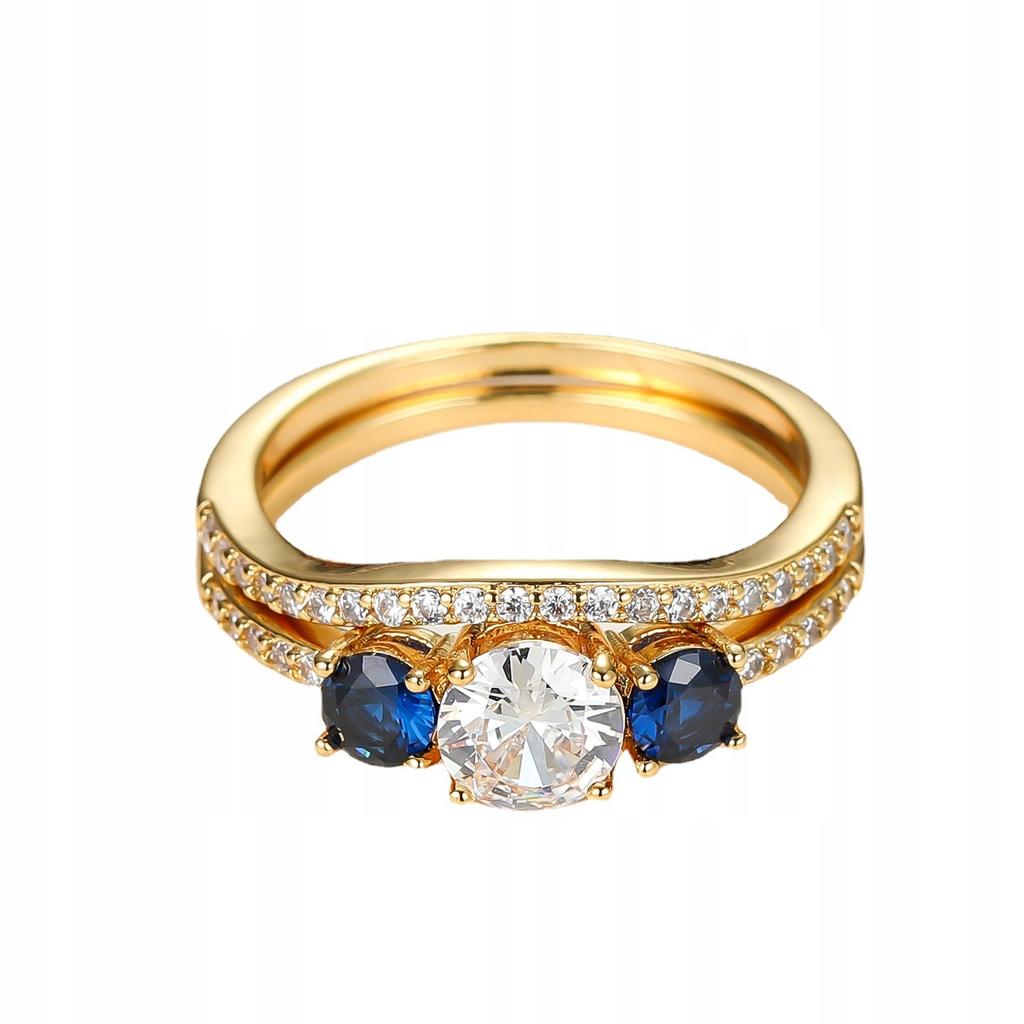 Gold Wedding Rings Steel Pair Gold Plated S.17/19