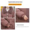 Mom's Winter Thick Cotton Coat Warm Wear for Middle-aged and Elderly Women's Cotton Jacket