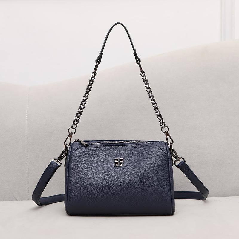 

Сумка Винтажная сумка через плечо Весна/Лето Женская сумка Большая вместимость Женская модная сумка через плечо синий