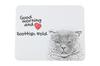 Scottish Fold - Mouse Pad with Print, Personalized Cat Pad, Unique Gadget for an Office Worker from the Art-Dog Brand