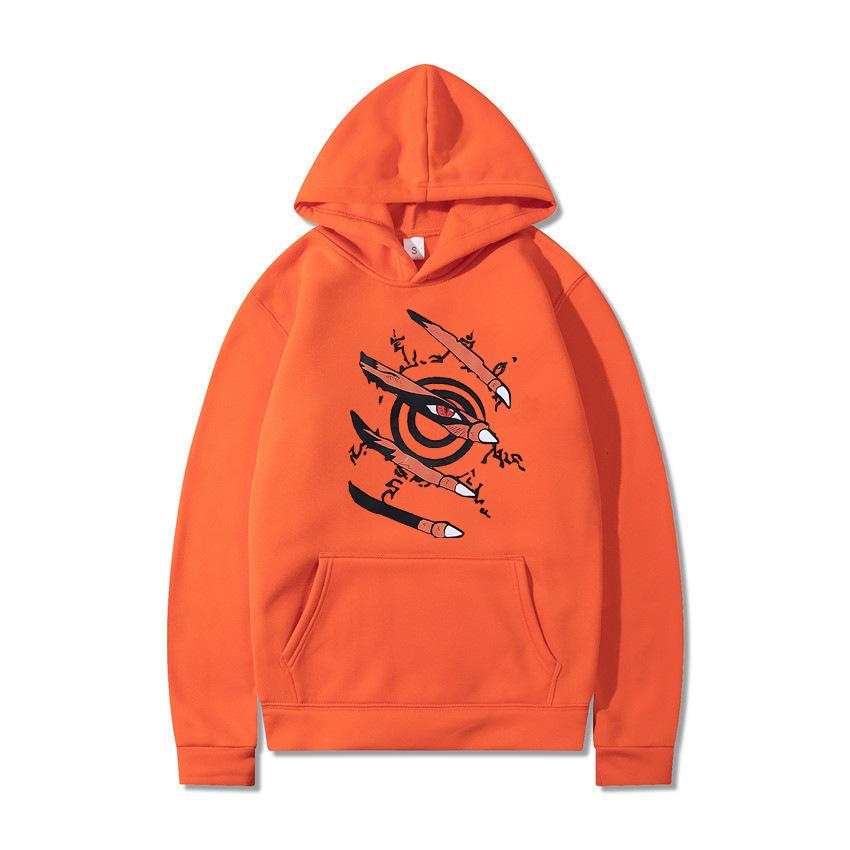 Anime Naruto Men Hoodies Men's Fashion Casual Hooded Sweater Men's Printed Pullover Top