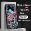 Zutomayo anime singer pattern design Phone Case For Redmi Note 14 13 12 11 Pro Plus S 5G 14C A3 Soft Black Phone Cover