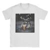 Raccoon Drinking Iced Coffee Funny Animal Meme TShirt Summer  Pure Cotton TShirts For Unisex Fashion Design Tshirt Short Sleeve
