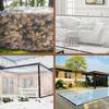 Thickened Transparent Rainproof Plastic Cloth for Gardens Plant Cold and Heat Insulation Tarpaulin for Rain Shelter